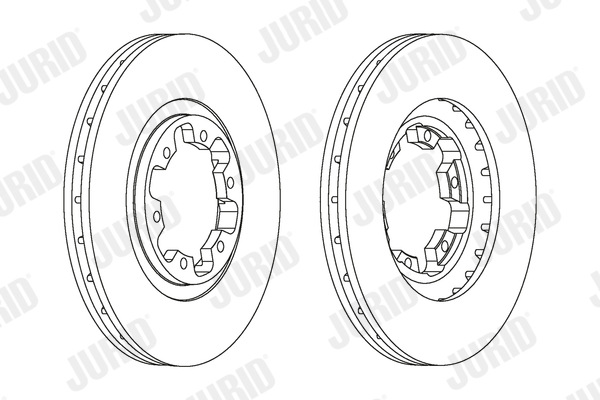 Disc frana 562388JC JURID