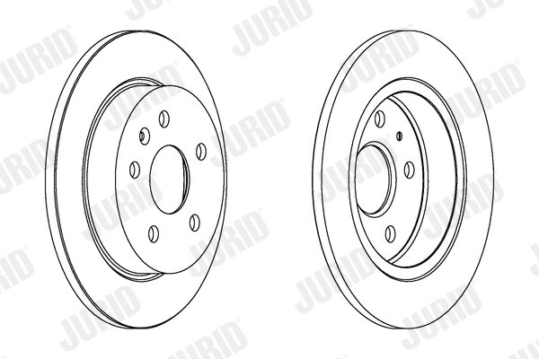 Disc frana 562461JC JURID