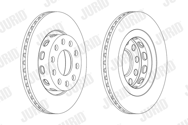 Disc frana 562509JC JURID