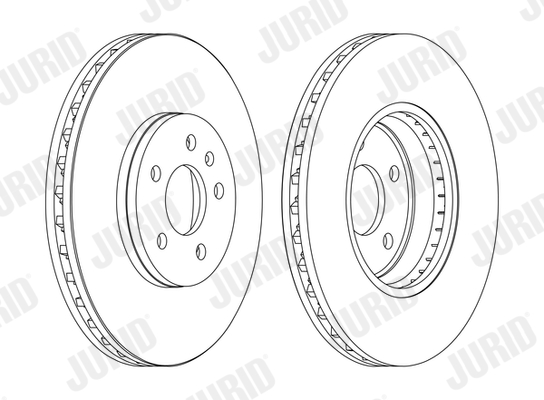 Disc frana 562511JC-1 JURID