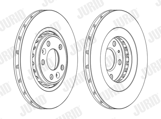 Disc frana 562596JC JURID