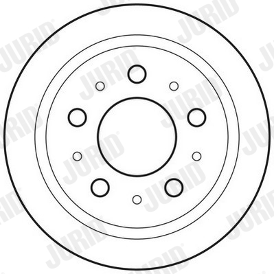 Disc frana 562629JC JURID