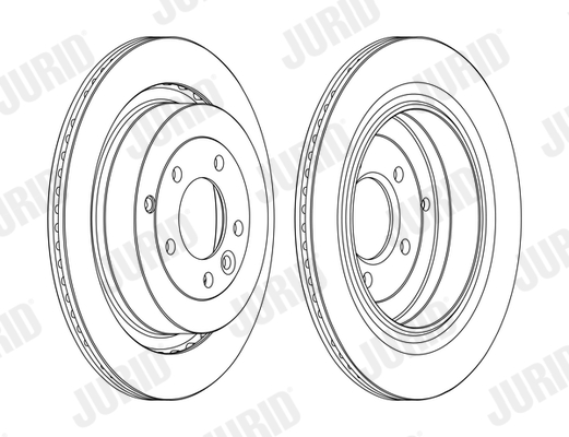 Disc frana 562657JC JURID