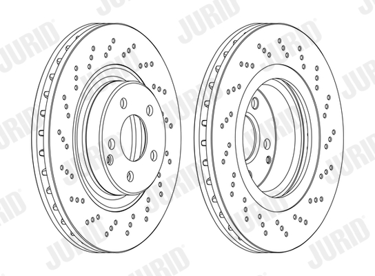 Disc frana 562673JC JURID