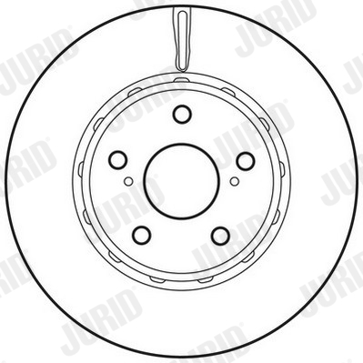 Disc frana 562729JC JURID