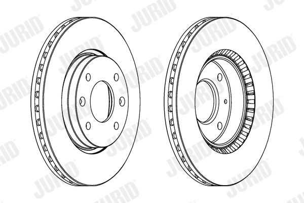 Disc frana 562734JC JURID