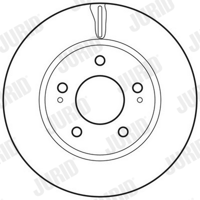 Disc frana 562820JC JURID