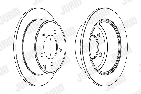 Disc frana 562857JC JURID