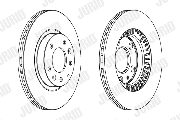 Disc frana 562860JC JURID