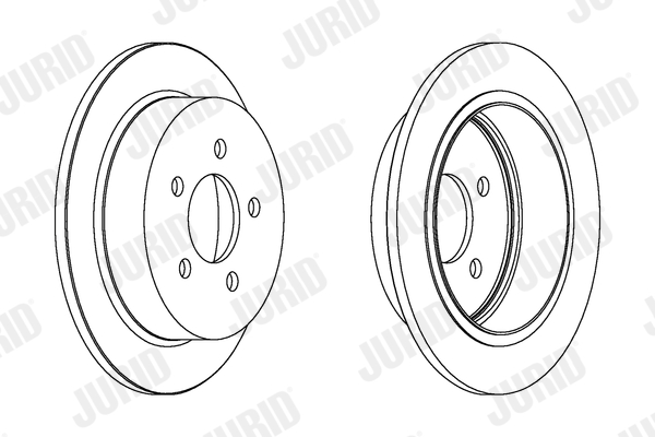 Disc frana 562880JC JURID