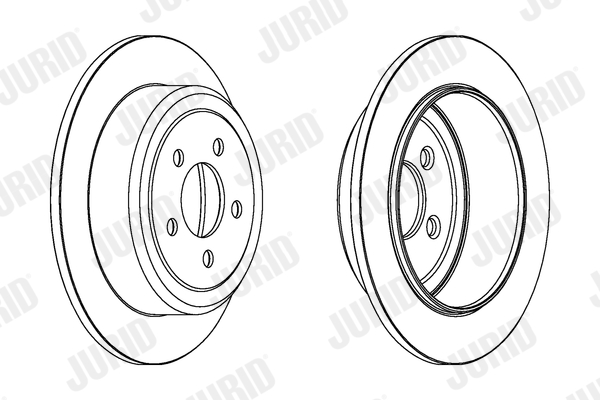 Disc frana 562917JC JURID