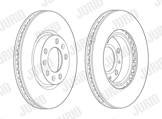 Disc frana 562992JC JURID