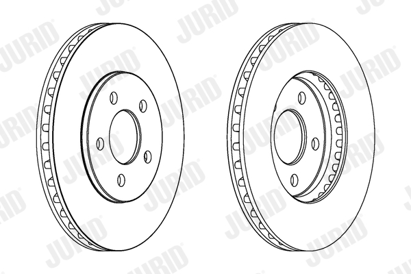 Disc frana 563044JC JURID