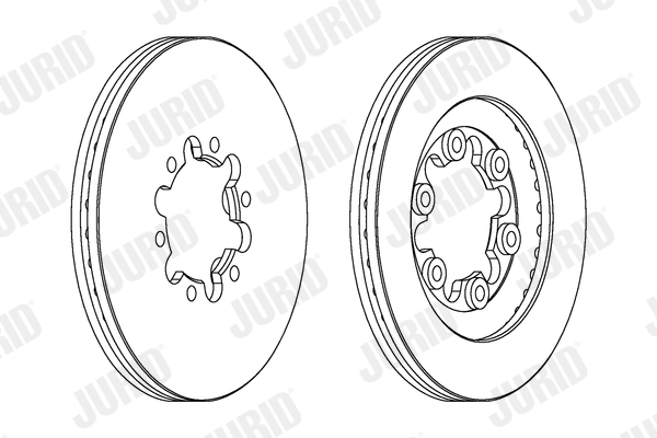 Disc frana 563060JC JURID