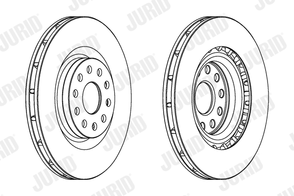 Disc frana 563062JC JURID