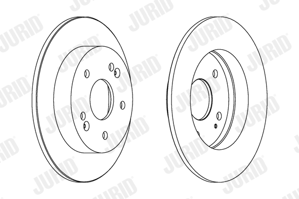 Disc frana 563071JC JURID