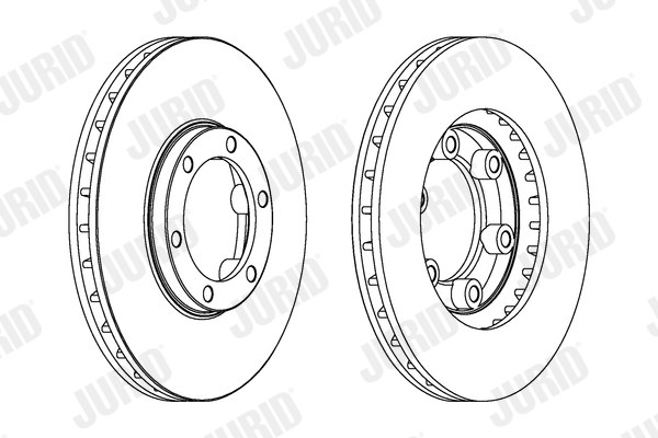 Disc frana 563072JC JURID