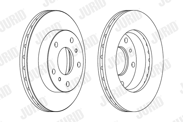 Disc frana 563077JC JURID