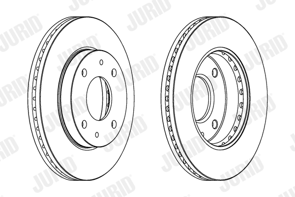 Disc frana 563083JC JURID