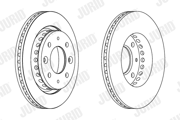 Disc frana 563087JC JURID