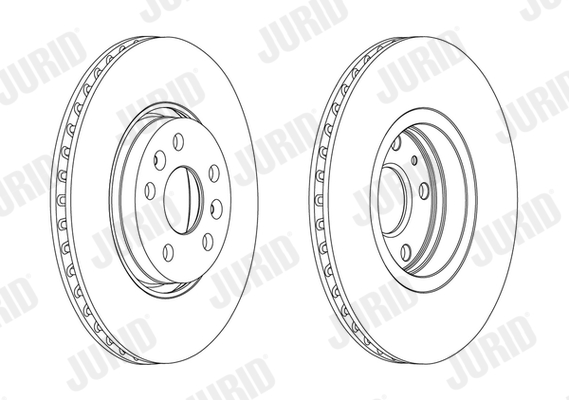 Disc frana 563091JC JURID