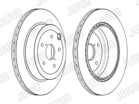 Disc frana 563108JC JURID