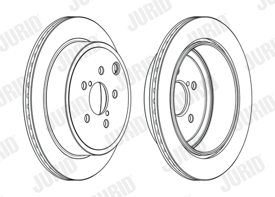 Disc frana 563109JC JURID