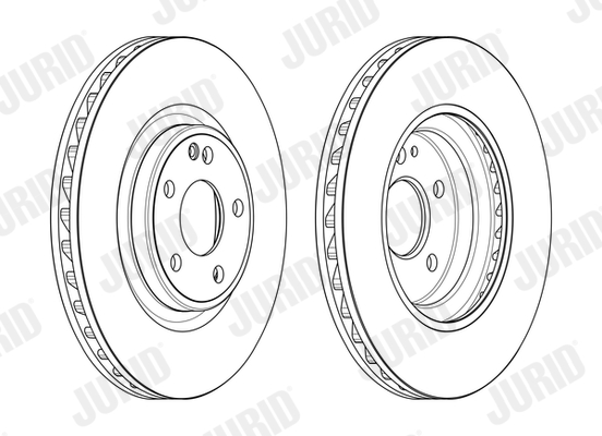Disc frana 563163JC JURID