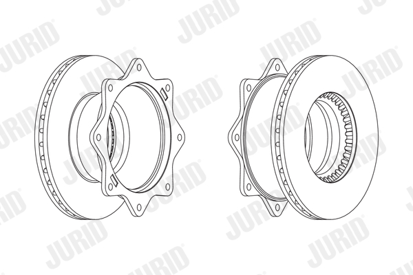 Disc frana 567114J JURID