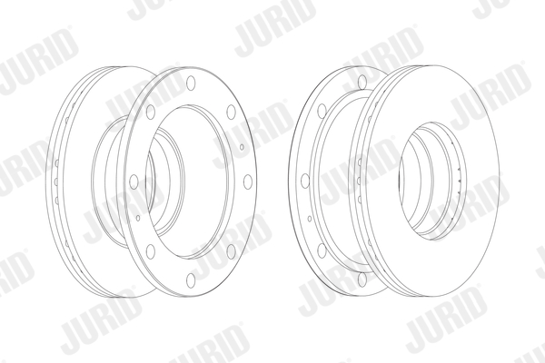 Disc frana 567116J JURID