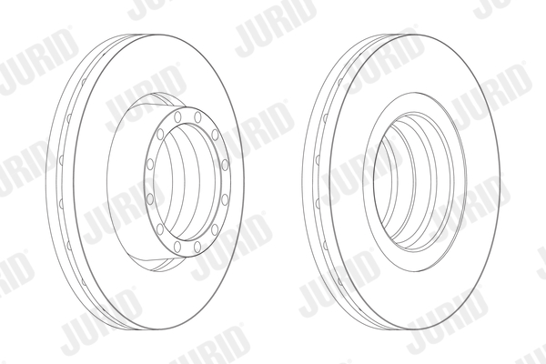 Disc frana 567117J JURID