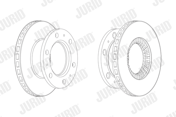 Disc frana 567121J JURID