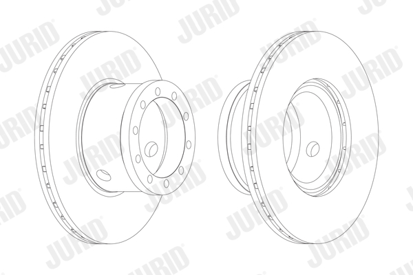 Disc frana 567122J JURID