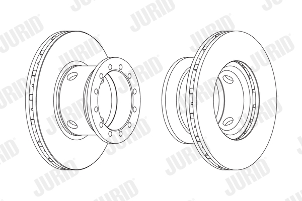 Disc frana 567123J JURID