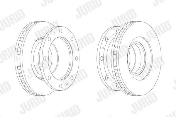 Disc frana 567125J JURID
