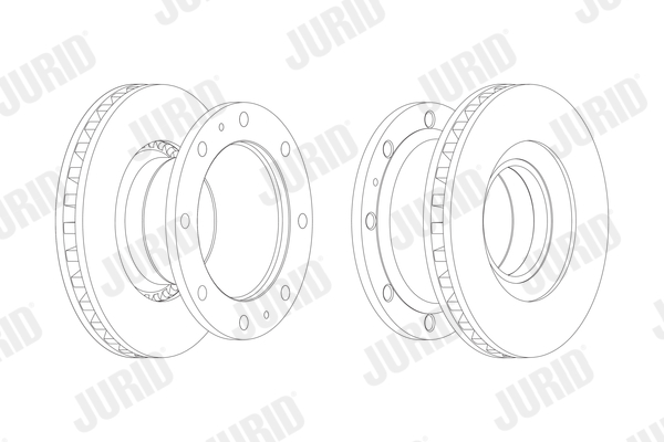 Disc frana 567126J JURID
