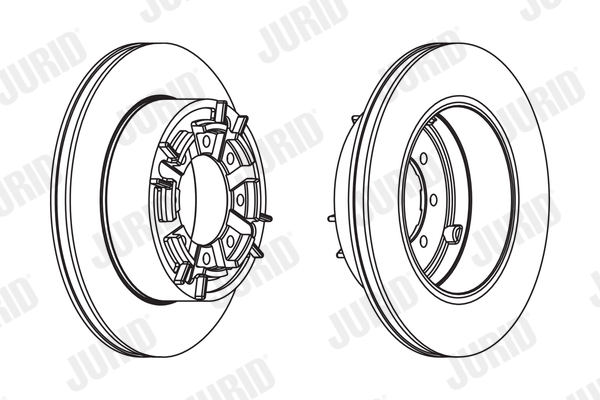 Disc frana 567128J JURID