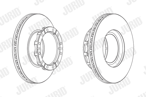Disc frana 567135J JURID
