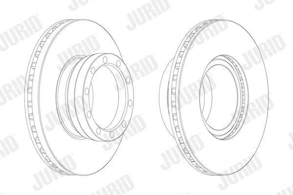 Disc frana 567401J JURID