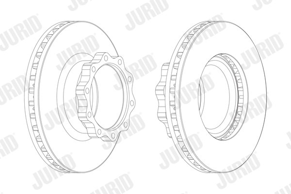 Disc frana 567403J JURID