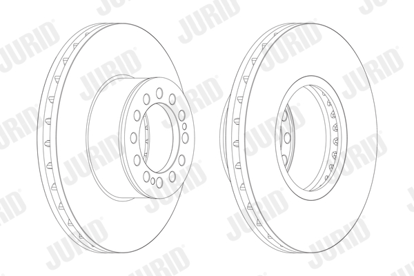 Disc frana 567408J JURID