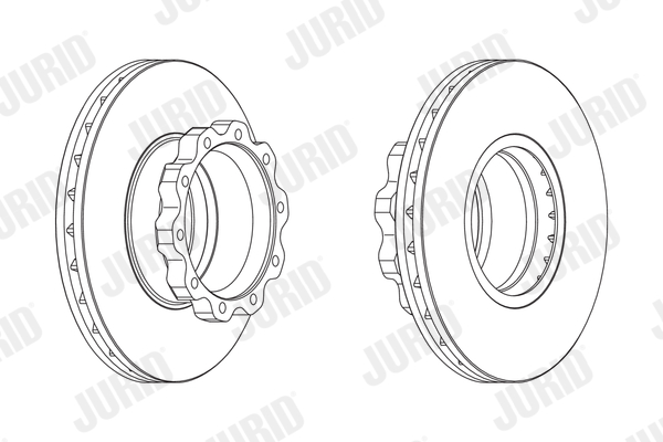 Disc frana 567410J JURID