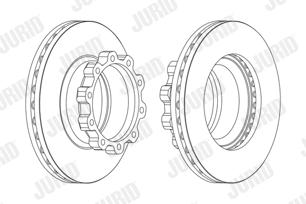 Disc frana 567500J JURID