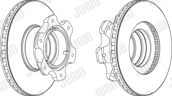 Disc frana 567763J JURID