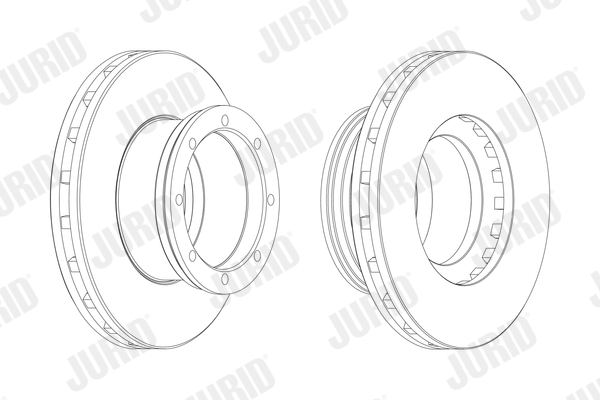 Disc frana 567765J JURID