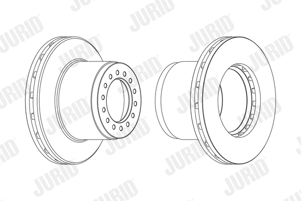 Disc frana 567766J JURID