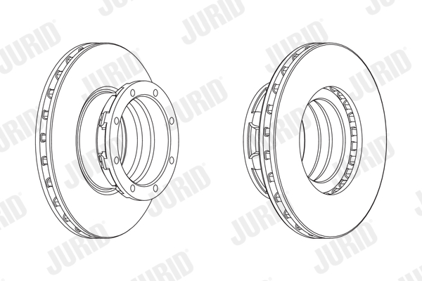 Disc frana 567767J JURID