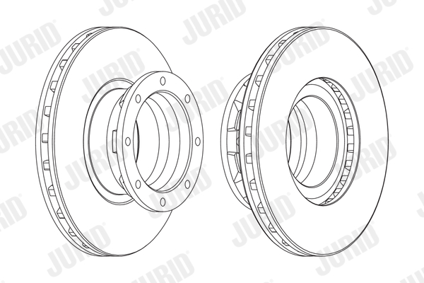 Disc frana 567768J JURID