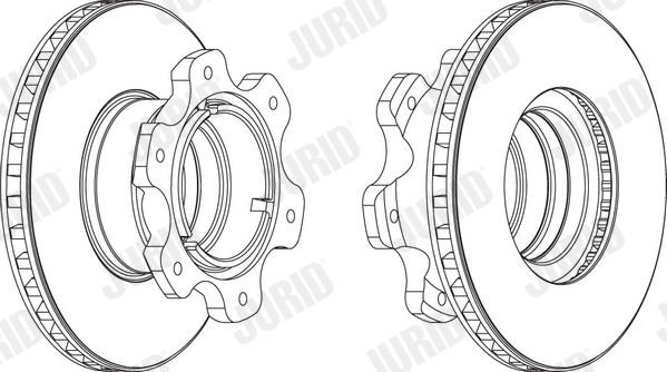 Disc frana 567769J JURID
