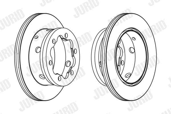 Disc frana 567810J JURID